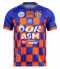 2024 - 25 Port ASM Authentic Thailand Futsal League Jersey Shirt Home Blue Orange - Player Edition