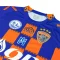 2024 - 25 Port ASM Authentic Thailand Futsal League Jersey Shirt Home Blue Orange - Player Edition