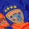 2024 - 25 Port ASM Authentic Thailand Futsal League Jersey Shirt Home Blue Orange - Player Edition