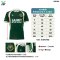 2025-26 Saimit Kabin United Thailand Football Soccer League Jersey Shirt Green - Player Version