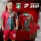 2025-26 Phrae United Authentic Thailand Football Soccer Thai League Jersey Shirt Home Red