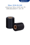 Ribbon RESIN CODE-360  ขนาด 80 mm x 300 m. แกนเดี่ยว  1 นิ้ว