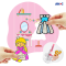 สีเจล Glass Deco ชุด Girl Party
