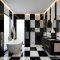 Black High Gloss Tile 60x120 Modern Luxury