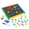 [กระดาน2หน้า] รุ่น 0145 กระดานแม่เหล็ก ไวท์บอร์ด แม่เหล็ก 37 ชิ้น Melissa & Doug Chalk Board & White Board with Alphabet Magnet
