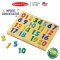 Melissa & Doug Numbers Sound Puzzle รุ่น 0339 พัซเซิลรุ่นตัวเลข 0-20 มีเสียง ไม่มียี่ห้ออื่น