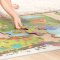 [48ชิ้น] รุ่น 0421 จิ๊กซอว์จัมโบ้ ไดโนเสาร์ ขนาด 60x90 cm Melissa & Doug Dinosaurs Floor Puzzle