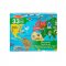 [33ชิ้น] รุ่น 0446 จิ๊กซอว์จัมโบ้ แผนที่โลก ขนาด 60x90 cm Melissa & Doug World Map Floor Puzzle