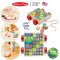 Melissa & Doug Classic ABC Block Cart รุ่น 1169 บล๊อกไม้ ABC ขนาด 1"x 30 ชิ้น พร้อมรถลาก เก็บง่าย