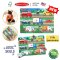 Melissa & Doug Vehicles Wooden Peg Puzzle - 8 Pieces รุ่น 1874 พัซเซิลไม้หมุดจับ มีตุ่ม รุ่นยานพาหนะ
