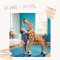 [ยีราฟจัมโบ้] รุ่น 2106  ตุ๊กตายีราฟ ใหญ่จริง สูง 5 ฟุต Melissa & Doug Stuffed Animal - Giraffe Plush