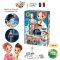 Buki France Human Body รุ่น 2163 ชุดของเล่นวิทยาศาสตร์โมเดลร่างกายมนุษย์ พร้อมอวัยวะนุ่มและโครงกระดูกเรืองแสงในที่มืด