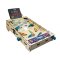 Buki France Pinball รุ่น 2168 ชุดประกอบโต๊ะพินบอล พร้อมไฟและเสียง DIY และระบบนับคะแนน เล่นสนุก
