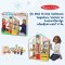 Melissa & Doug High-Rise Dollhouse รุ่น 2462 บ้านตุ๊กตา มี 6 ห้อง ลิฟท์ จอดรถ (ขนาด 76 x 60 x 33 cm)