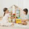 Melissa & Doug High-Rise Dollhouse รุ่น 2462 บ้านตุ๊กตา มี 6 ห้อง ลิฟท์ จอดรถ (ขนาด 76 x 60 x 33 cm)