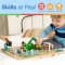 Melissa & Doug Take-Along Railroad รุ่น 30140 ชุดเล่นรถไฟ พับเก็บได้