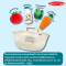 Melissa & Doug Market Basket Fill & Spill รุ่น 30730 ของเล่นผ้านุ่มนิ่ม ตะกร้าผ้าพร้อมผักผลไม้ 4 ชิ้น มีเสียง
