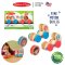 Melissa & Doug GO Tots Wooden Race Cars รุ่น 30737 รถแข่ง 2 คัน ลูกกลิ้งสองด้าน