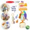 Melissa & Doug PB&J Take Along Toy รุ่น 30742 รุ่นขนมปังเนยถั่ว นิ่ม หลากพื้นผิว เขย่ามีเสียง