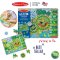 Melissa & Doug Animal Chase I-Spy Wooden Gear Puzzle รุ่น 31004 จิ๊กซอไม้ ตีมสัตว์ 24 ชิ้น มาพร้อมพัซเซิลเกียร์ 4 อัน ไม่เหมือนใคร