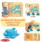 [หนังสือลอยน้ำ] รุ่น 31201 หนังสือลอยน้ำ รุ่นโลมา 3 ตัว Melissa & Doug Float-Along Bath Books - Baby Dolphins