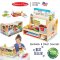 Melissa & Doug Slice & Stack Sandwich Counter รุ่น 31650 เคาน์เตอร์แซนวิช มีเวลโคล่ อุปกรณ์เยอะ