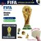 FIFA World Cup 2026  FIFA Trophy Mini Puzzle รุ่น 20081 ของสะสม ฟุตบอลโลก ลิขสิทธิ์แท้ จิ๊กซอว์ไม้ โมเดลไม้ถ้วยแชมป์ฟุตบอล 26 ชิ้น ตั้งโชว์ได้