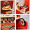 Melissa & Doug Pizza Food Truck รุ่น 32201 รถฟู๊ดทรัค ขายพิซซ่า ขายไอติม เล่นได้ 4 ด้าน ขนาด 107x91x38cm