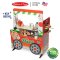 Melissa & Doug Pizza Food Truck รุ่น 32201 รถฟู๊ดทรัค ขายพิซซ่า ขายไอติม เล่นได้ 4 ด้าน ขนาด 107x91x38cm