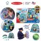 Melissa & Doug Jet Pilot Interactive Dashboard รุ่น 32300 ของเล่นแผงหน้าปัดเครื่องบินไม้ Jet Pilot ลูกเล่นเพียบ