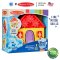 Melissa & Doug Blue's Clues & You Wooden Take Along House รุ่น 33017 บล๊อกหยอด 6 ด้าน เล่นเปิด ปิด เกียร์ เรียนรู้เหตุ&ผล