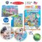 Melissa & Doug X PAW Patrol Puffy Sticker Chase Adventure รุ่น 33256 สติ๊กเกอร์นูน ติดซ้ำได้ ฉาก Chase Adventure