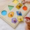 Melissa & Doug Jumbo Knob Shapes Deluxe Puzzle รุ่น 3390 จิ๊กซอว์หมุดจับขนาดใหญ่ รูปทรง