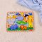 Melissa & Doug Safari Chunky Puzzle - 8 Pieces รุ่น 3722  จิ๊กซอว์ พัซเซิลชิ้นใหญ่ รุ่นซาฟารี จับถนัดมือ