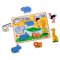 Melissa & Doug Safari Chunky Puzzle - 8 Pieces รุ่น 3722  จิ๊กซอว์ พัซเซิลชิ้นใหญ่ รุ่นซาฟารี จับถนัดมือ