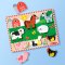 Melissa & Doug Farm Animals Chunky Puzzle - 8 Pieces รุ่น 3723  จิ๊กซอว์ พัซเซิลชิ้นใหญ่ รุ่นฟาร์ม จับถนัดมือ