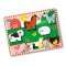 Melissa & Doug Farm Animals Chunky Puzzle - 8 Pieces รุ่น 3723  จิ๊กซอว์ พัซเซิลชิ้นใหญ่ รุ่นฟาร์ม จับถนัดมือ