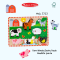 Melissa & Doug Farm Animals Chunky Puzzle - 8 Pieces รุ่น 3723  จิ๊กซอว์ พัซเซิลชิ้นใหญ่ รุ่นฟาร์ม จับถนัดมือ