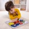 Melissa & Doug Vehicles Wooden Chunky Puzzle - 9 Pieces รุ่น 3725 จิ๊กซอว์ พัซเซิลชิ้นใหญ่ รุ่นยานพาหนะ จับถนัดมือ