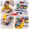 Melissa & Doug Vehicles Wooden Chunky Puzzle - 9 Pieces รุ่น 3725 จิ๊กซอว์ พัซเซิลชิ้นใหญ่ รุ่นยานพาหนะ จับถนัดมือ