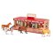 Melissa & Doug Take-Along Show-Horse Stable รุ่น 3744 ของเล่นคอกม้าไม้สุดคลาสสิก พร้อมม้า 8 ตัว
