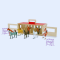 Melissa & Doug Take-Along Show-Horse Stable รุ่น 3744 ของเล่นคอกม้าไม้สุดคลาสสิก พร้อมม้า 8 ตัว
