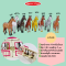 Melissa & Doug Take-Along Show-Horse Stable รุ่น 3744 ของเล่นคอกม้าไม้สุดคลาสสิก พร้อมม้า 8 ตัว