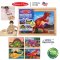 Melissa & Doug Wooden Jigsaw Puzzles in a Box Dinosaurs  รุ่น 3791 จิ๊กซอไม้12ชิ้นx4ลาย รุ่นไดโนเสาร์