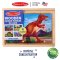 Melissa & Doug Wooden Jigsaw Puzzles in a Box Dinosaurs  รุ่น 3791 จิ๊กซอไม้12ชิ้นx4ลาย รุ่นไดโนเสาร์