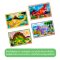 Melissa & Doug 4-in-1 Wooden Jigsaw Puzzles in a Box Dinosaurs  รุ่น 3791 จิ๊กซอไม้12ชิ้นx4ลาย รุ่นไดโนเสาร์(