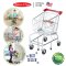 Melissa & Doug Shopping Cart น 4071 รถเข็นซูเปอร์ของเล่น ขนาดเด็ก 30cmx38cmxสูง59cm โลหะอย่างดี