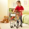 Melissa & Doug Shopping Cart รุ่น 4071  ของเล่นรถเข็นช้อปปิ้ง รถเข็นซูเปอร์เด็ก เล่นขายของ  ขนาดเด็ก 30cm x 38cm x 59cm โลหะอย่างดี