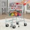 Melissa & Doug Shopping Cart รุ่น 4071  ของเล่นรถเข็นช้อปปิ้ง รถเข็นซูเปอร์เด็ก เล่นขายของ  ขนาดเด็ก 30cm x 38cm x 59cm โลหะอย่างดี