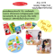 Melissa & Doug Wooden Fridge Food รุ่น 4076 ของเล่นไม้ อาหารแช่แข็ง 9 ชิ้น เล่นทำครัว เล่นขายของ
